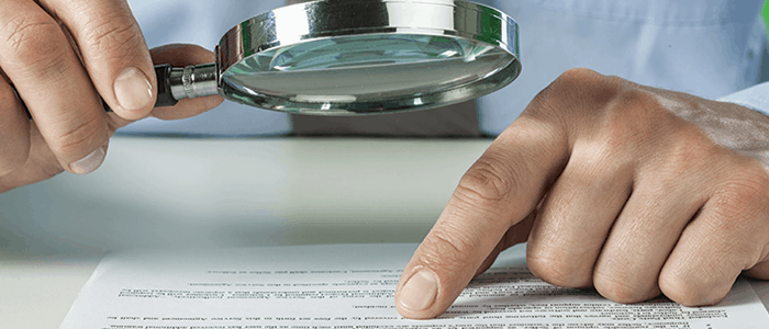 Checklist para a revisão de contratos